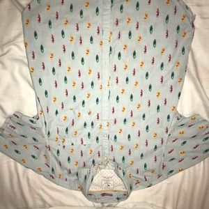 Cactus man button down